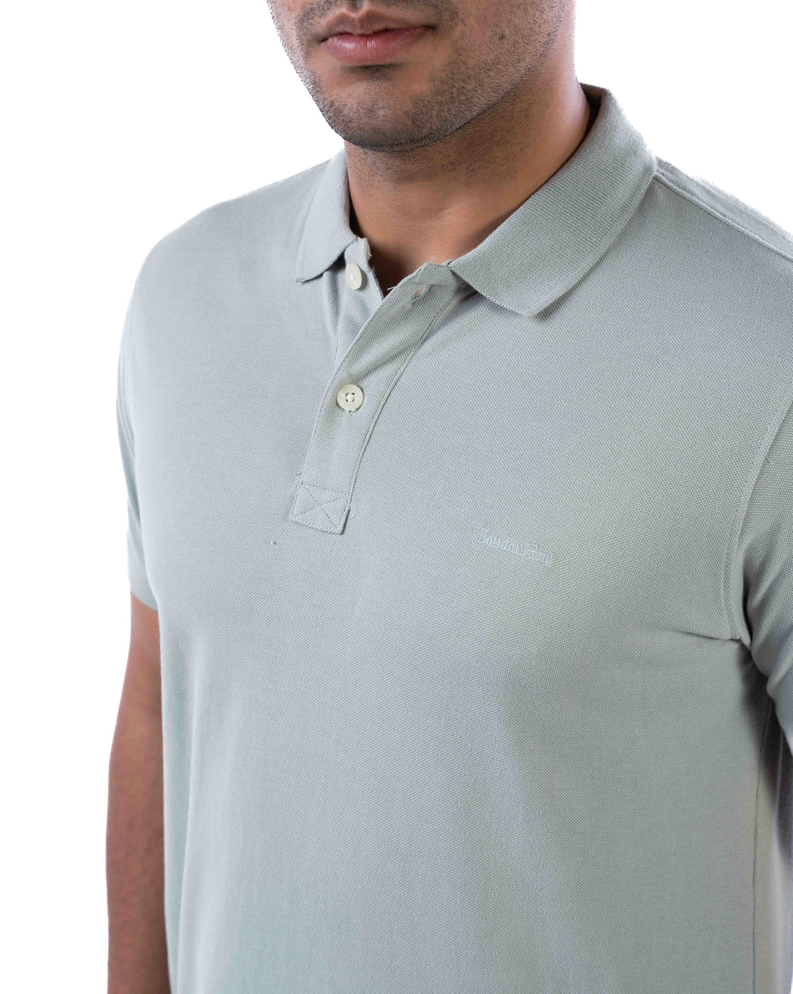 Men’s Teal Cotton Polo T-Shirt – Solid Regular Fit
